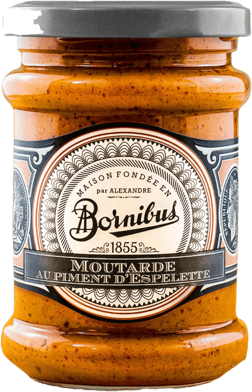 Bornibus Mustard with Espelette Peppers