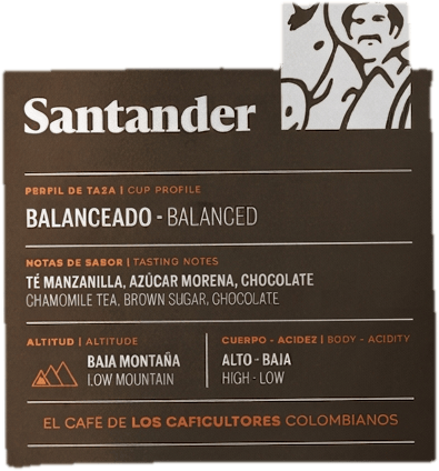 Juan Valdez Cafea boabe Santander