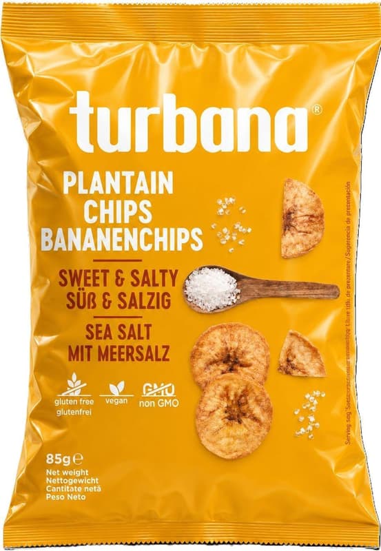 Turbana Baked Plantain Chips with Sea Salt