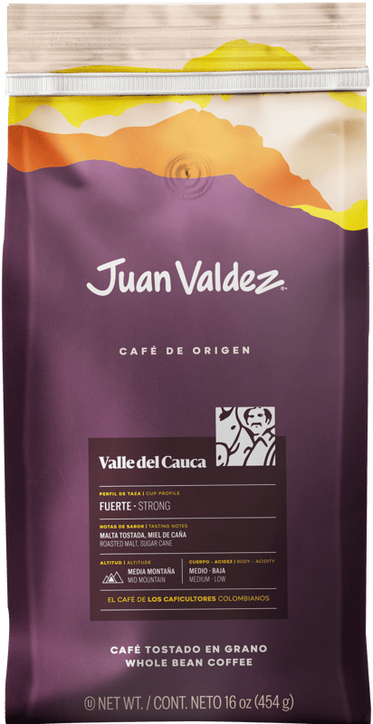 Juan Valdez Cafea boabe, Valle del Cauca
