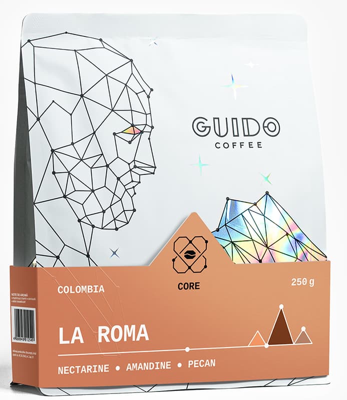 Guido Columbia La Roma Cafea boabe