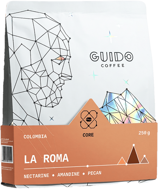 Guido Columbia La Roma Cafea boabe