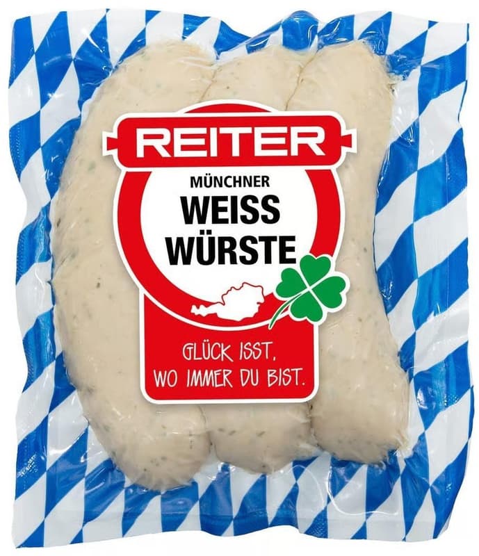 Reiter Carnati albi Münchner Weisswurst