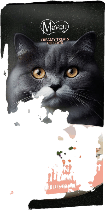 MAVSY Cat Treats, Salmon and Tuna Fillets with Alfalfa and Catnip Sprinkles for Cats
