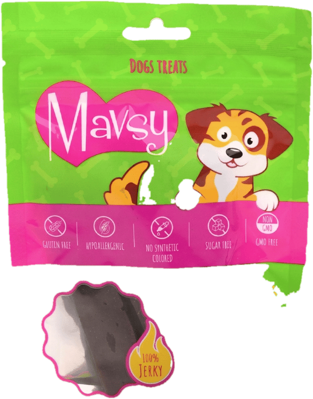 MAVSY Dog Treats, Lamb Chips