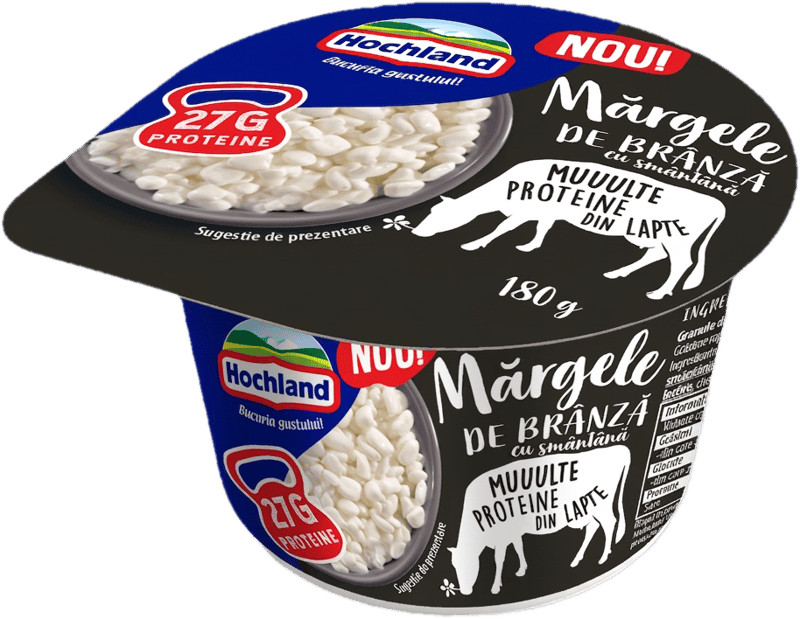 Hochland Margele de branza  Bogat in proteine