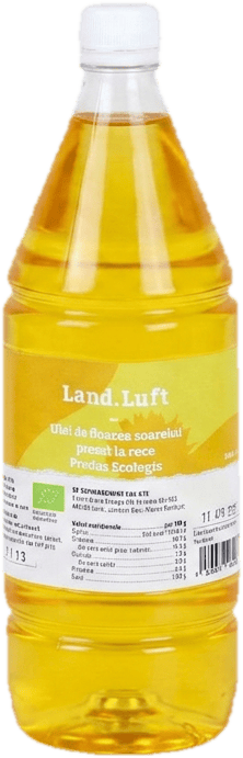 Land. Luft ECO Sunflower oil, cold-pressed and first press
