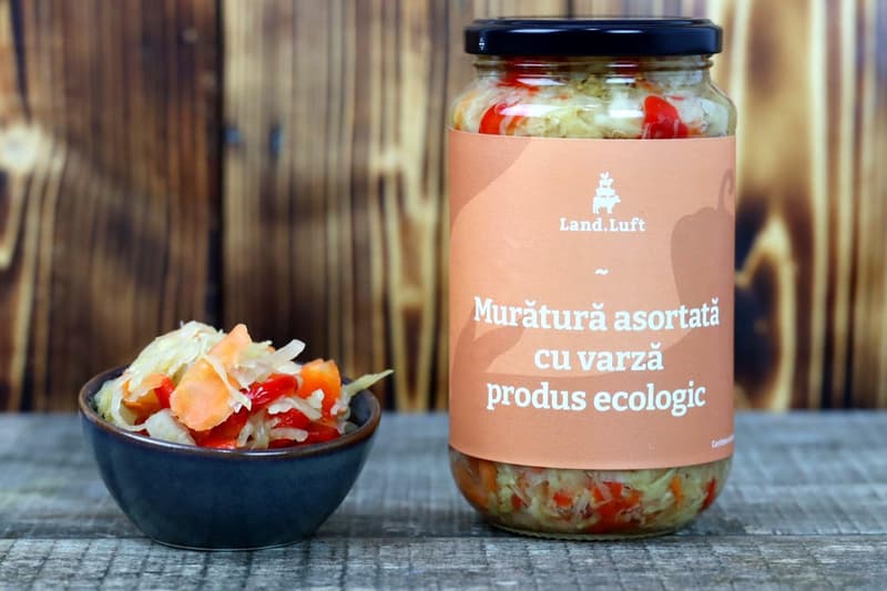 Land.Luft ECO Assorted pickles with cabbage