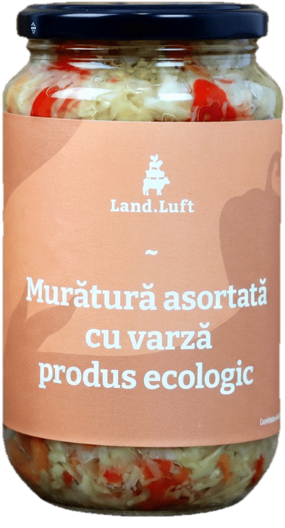 Land.Luft ECO Assorted pickles with cabbage