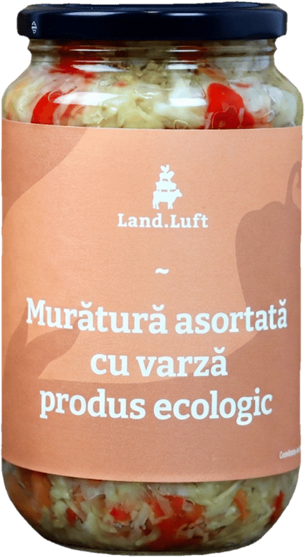 Land.Luft ECO Assorted pickles with cabbage