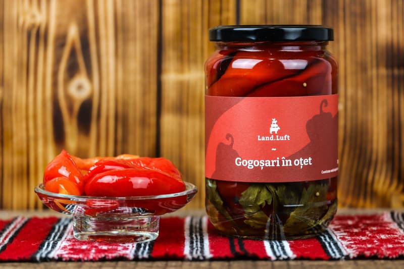 Land. Luft Pickled Gogosari Peppers