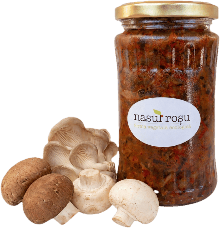 Nasul Rosu Pleurotus mushroom zacusca