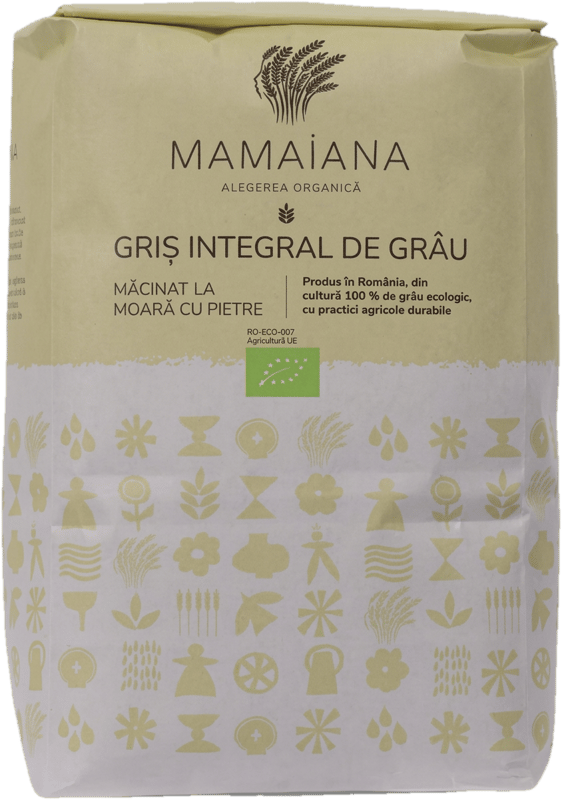 Mamaiana ECO Gris integral de grau