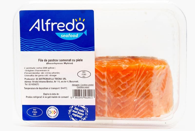 Alfredo Seafood File de pastrav somonat
