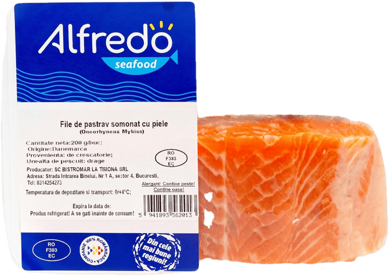 Alfredo Seafood File de pastrav somonat