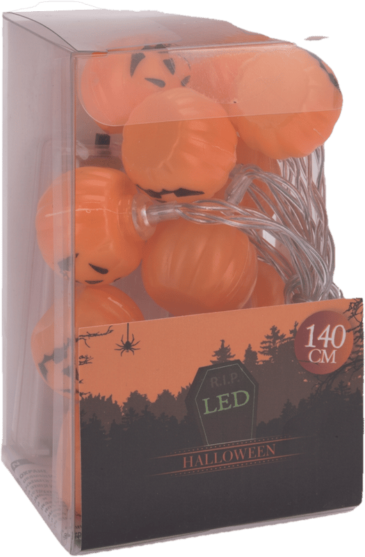 Lumini Halloween decorative cu dovleci