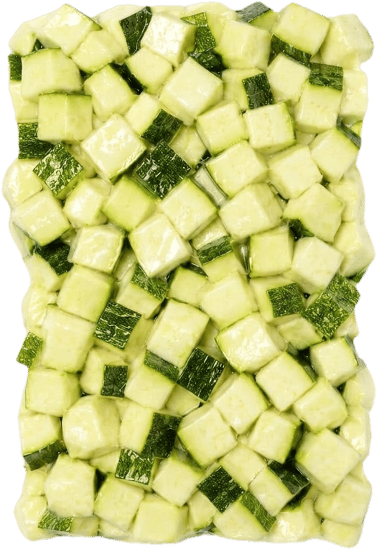 Dovlecei zucchini cubulete vidat