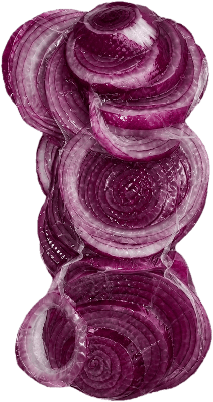 Ceapa rosie rondele vidate