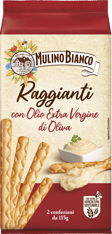 Mulino Bianco Grissini Raggianti Olio Grisine sarate