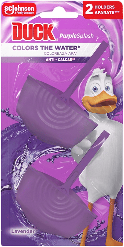 Duck Purple Splash Lavender Toilet Air Freshener