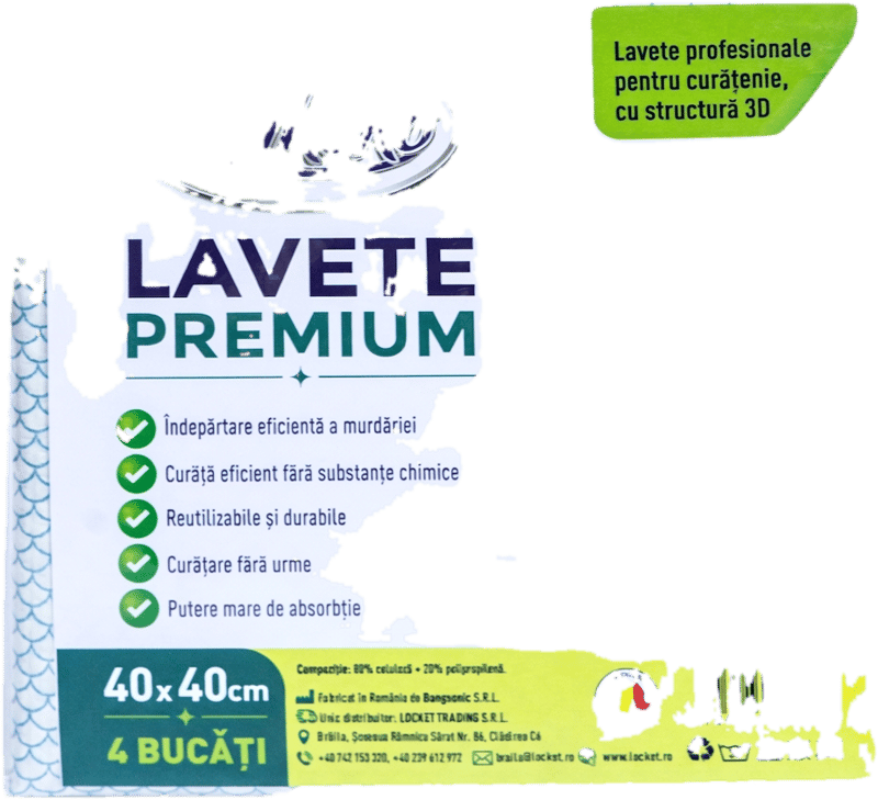 Dikoko Lavete premium, albastru, 4 bucati