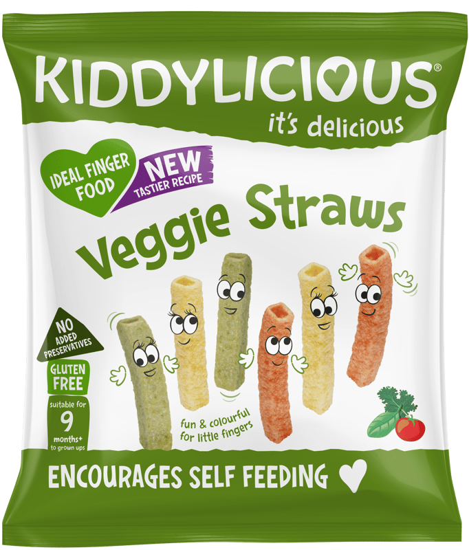 Kiddylicious Sticksuri din legume, 9 luni+