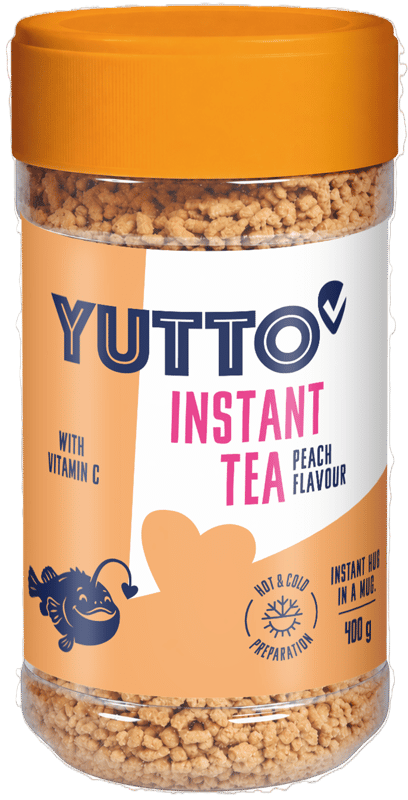 Yutto Ceai instant cu aroma de piersica