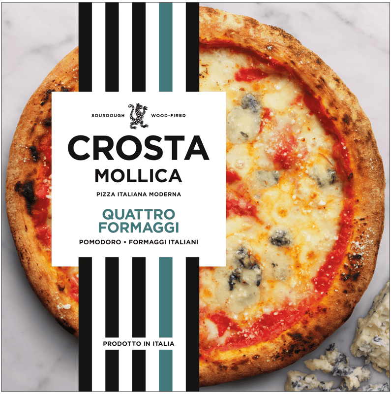 Crosta Mollica Pizza Quattro Formaggi