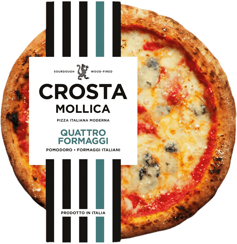 Crosta Mollica Pizza Quattro Formaggi