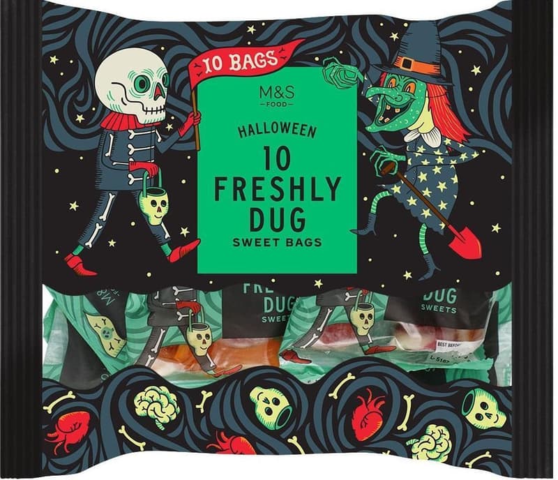 Marks & Spencer Dulciuri gumate cu arome de fructe de Halloween