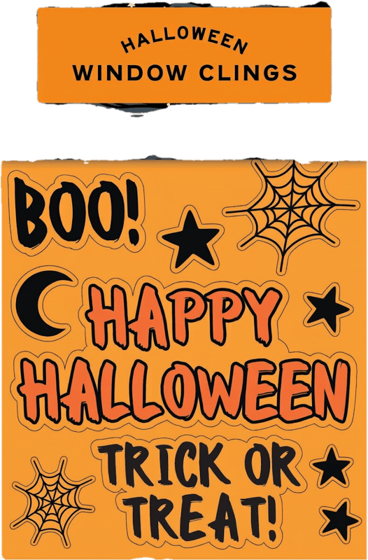 Marks & Spencer Decoratiuni autocolante pentru ferestre cu personaje de Halloween