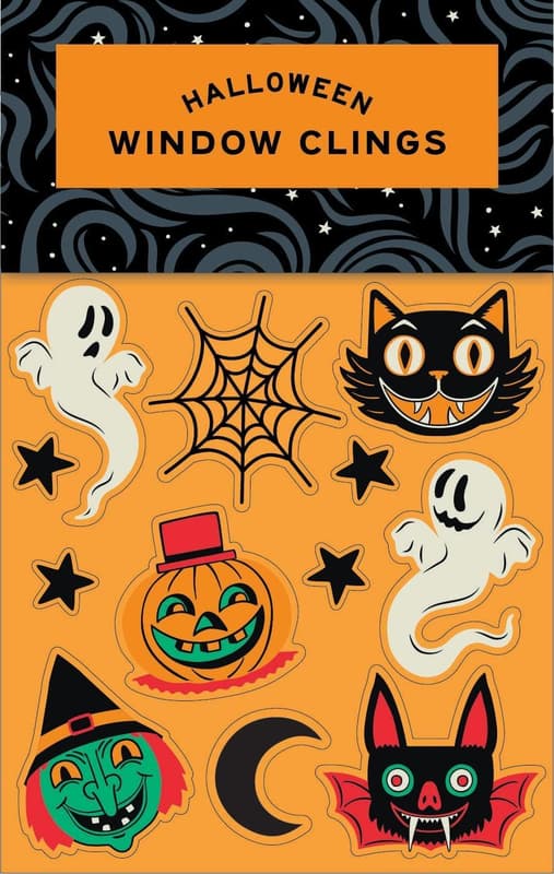 Marks & Spencer Decoratiuni autocolante pentru ferestre cu mesaje de Halloween