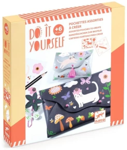 Djeco Joc creativ DIY, poseta si portofel