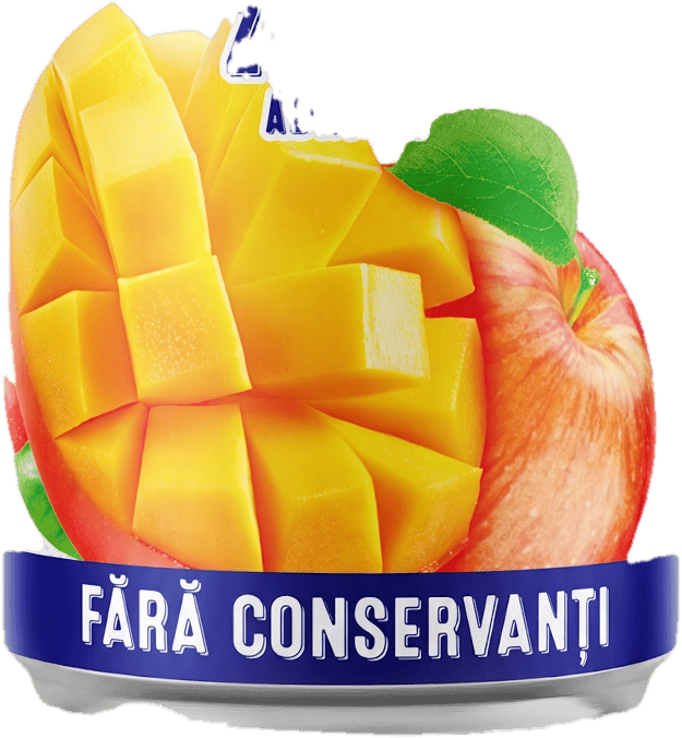 Fructata Efervescenta apple-mango 330ml can