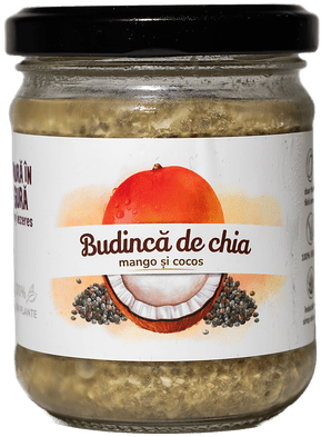 Iezeres x Mura In Gura Budinca de chia cu mango si cocos