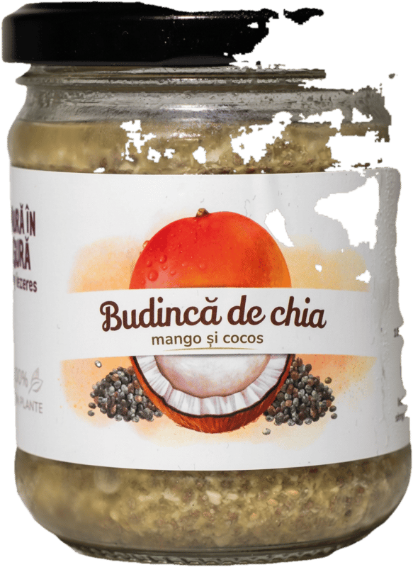 Iezeres x Mura In Gura Budinca de chia cu mango si cocos