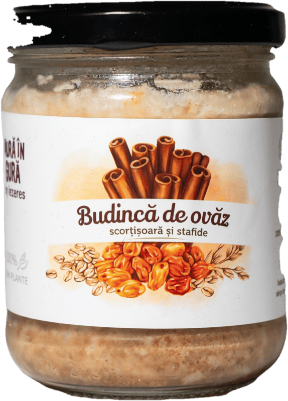 Iezeres x Mura In Gura Budinca de ovaz cu stafide si scortisoara