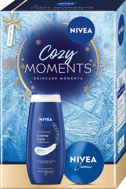 Nivea Cozy Moments Shower Gel and Cream Box