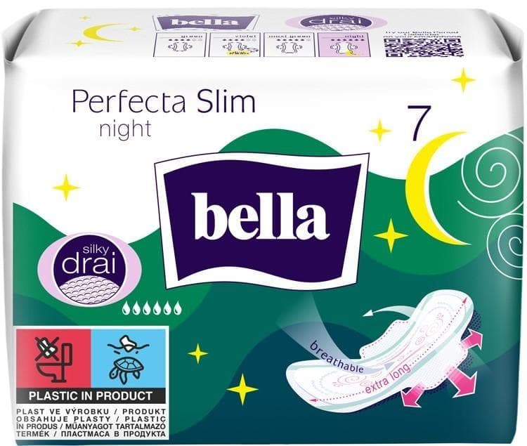 Bella Perfecta Slim Night Silky Drai Absorbante periodice