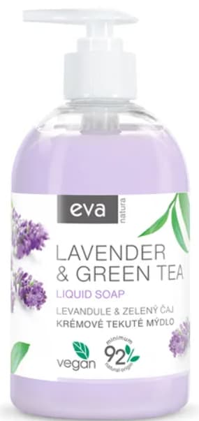 Eva Natura Liquid soap with lavender and green tea