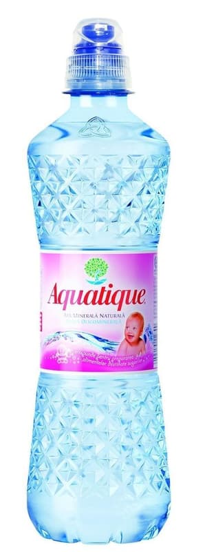 Aquatique Natural still mineral water (sports)