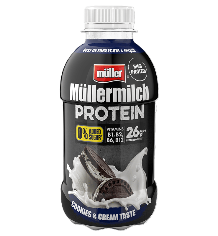 Muller Lapte high protein cu gust de fursecuri