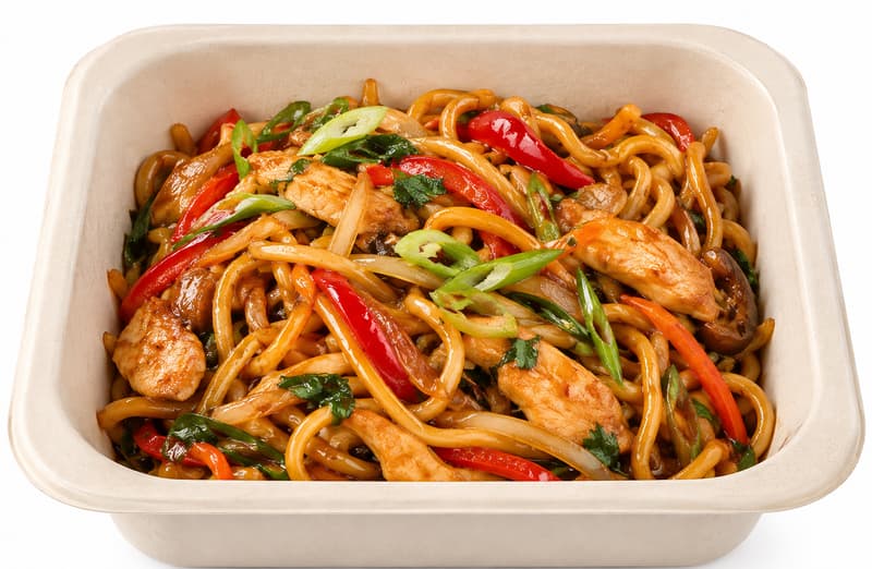 2C' Noodles cu legume si piept de pui