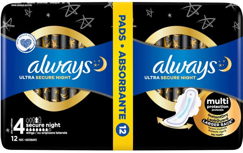 Always Duo Ultra Night Size 4