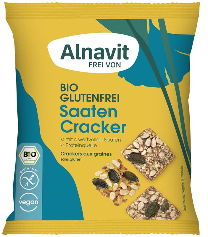 Alnavit ECO Crackers cu seminte fara gluten