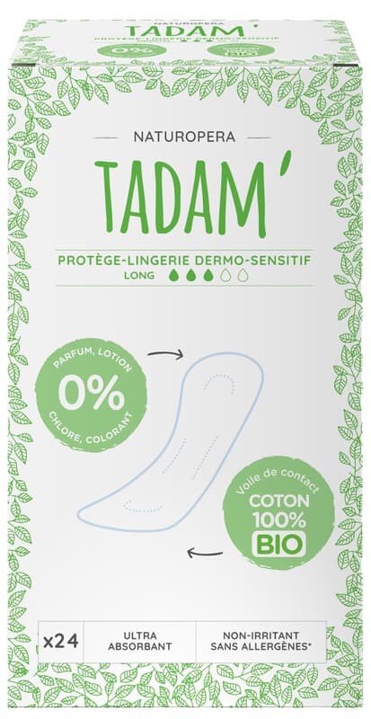Tadam ECO Absorbante zilnice hipoalergenice Long