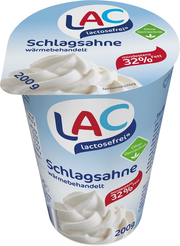 LAC Lactose Free Whipping Cream 32%