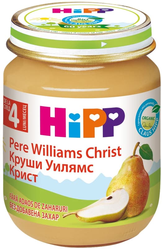 Hipp ECO Williams Pear Puree