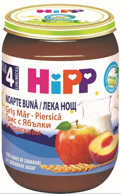 Hipp ECO Spelt with Apple and Peach