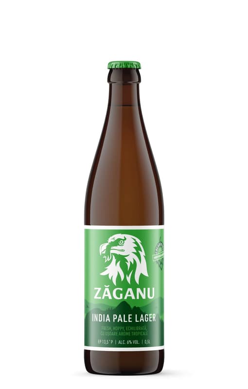 Zaganu Bere India pale lager colaborare cu Hop Hooligans